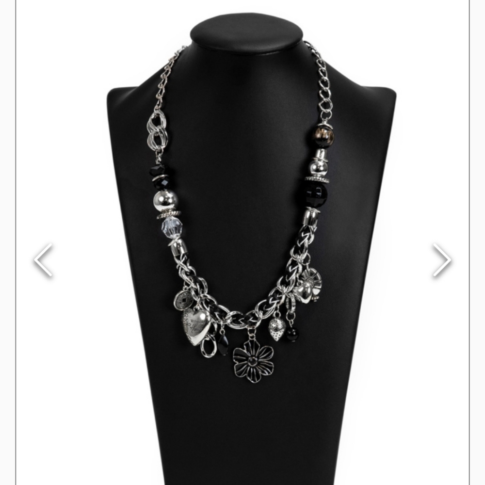 Charmed I Am Sure Necklace Black Inspirational Luke Verse
